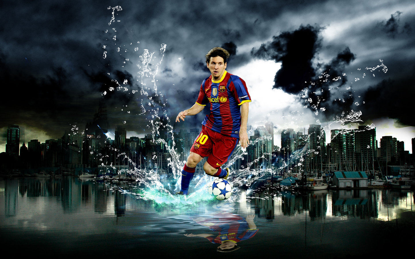 Download Wallpaper For 1024x600 Resolution Best Lionel Messi For Desktop Sports Wallpaper Better