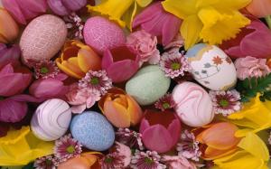 Easter Pastel Eggs wallpaper thumb