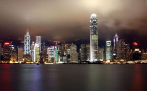 Hong Kong City Ocean Wide wallpaper thumb