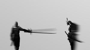Samurai, Swords, Shadow wallpaper thumb