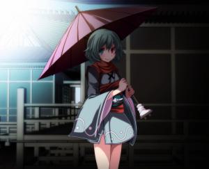 Anime Girls, Heterochromia, Tatara Kogasa, Touhou, Umbrella wallpaper thumb