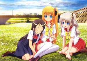Anime Girls, Charlotte, School Uniform, Nishimori Yusa, Otosaka Ayumi, Tomori Nao wallpaper thumb