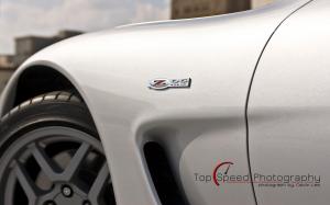 Silver Chevrolet Corvette C5 Z06 wallpaper thumb