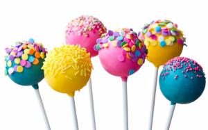 Children's favorite candy, colorful lollipop wallpaper thumb