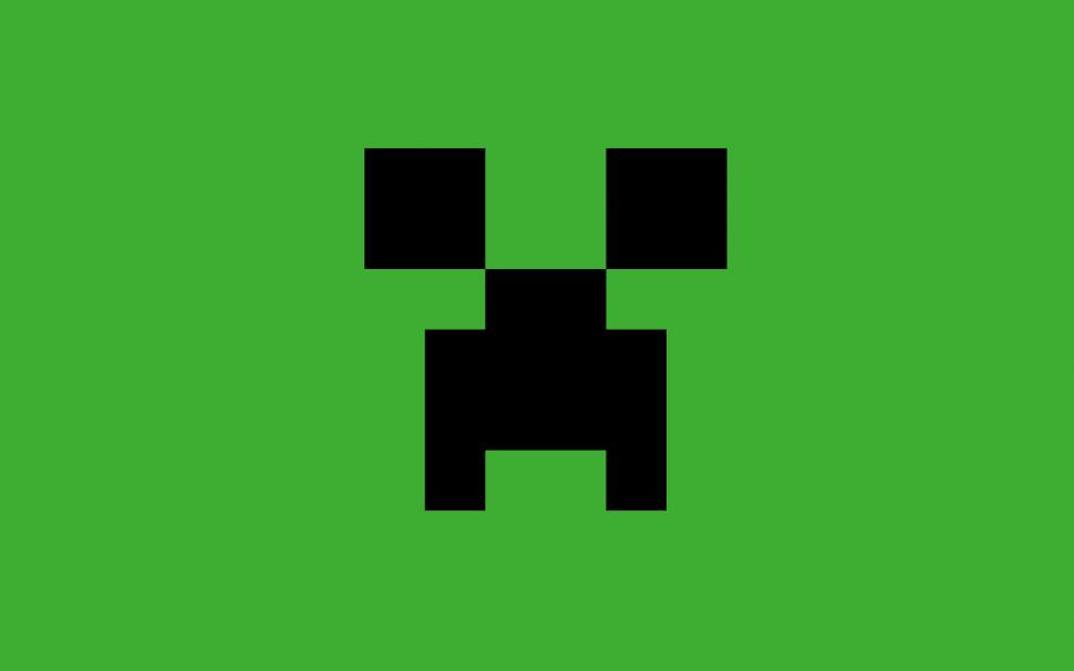 Minecraft Creeper, Video Games, Black, Green Background wallpaper,minecraft creeper wallpaper,video games wallpaper,black wallpaper,green background wallpaper,1600x1000 wallpaper