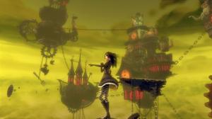 Alice Alice: Madness Returns Green HD wallpaper thumb