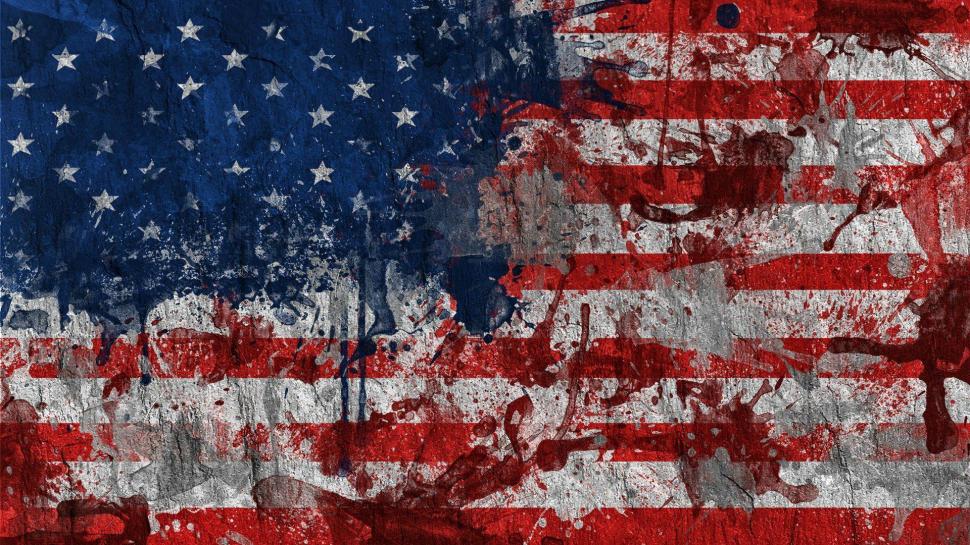 American Flag Flag Splatter HD wallpaper,digital/artwork HD wallpaper,american HD wallpaper,flag HD wallpaper,splatter HD wallpaper,1920x1080 wallpaper