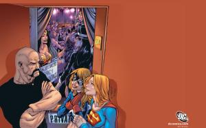 Supergirl Wonder Woman HD wallpaper thumb