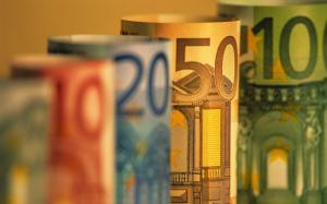Euro currency macro wallpaper thumb