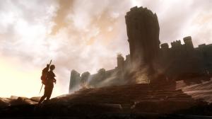 Skyrim Elder Scrolls Castle HD wallpaper thumb