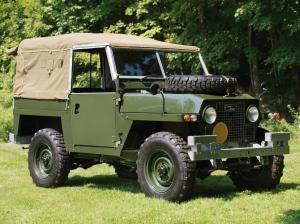 1968 Land Rover Lightweight Iia Offroad 4x4 Military Wheel Photo Background wallpaper thumb