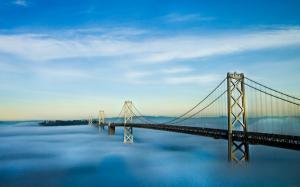 San Francisco Oakland Bay Bridge wallpaper thumb