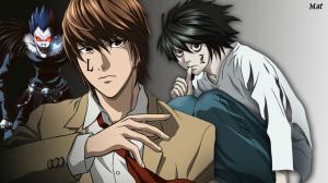 Death Note, Simple Background, Anime, Monster wallpaper thumb