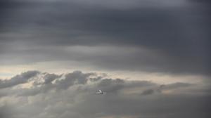 Nature, Minimalism, Sky, Clouds, Airplane, Aircraft wallpaper thumb