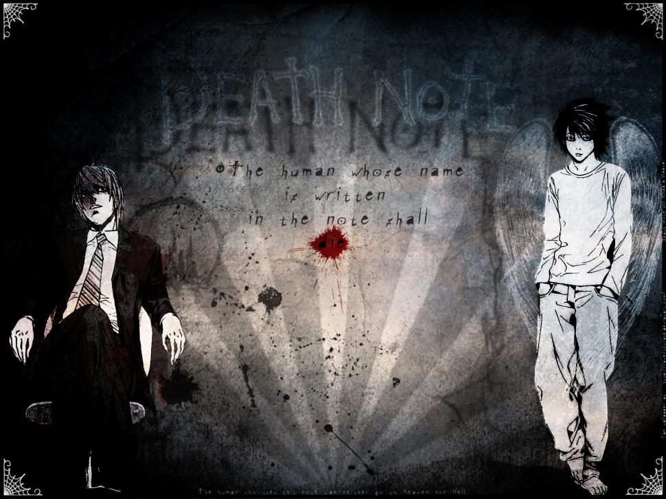 Death Note Image  PC wallpaper,anime wallpaper,cartoon wallpaper,death note wallpaper,devil wallpaper,horror wallpaper,manga wallpaper,1600x1200 wallpaper