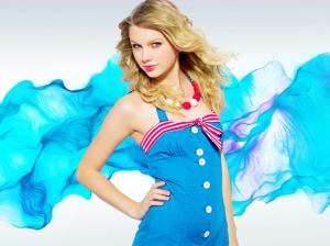 Taylor swift - Blue Screen wallpaper thumb