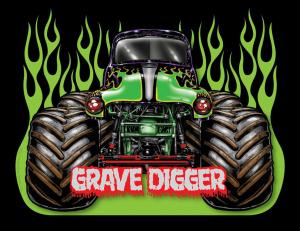Grave Digger Monster Truck 4x4 Race Racing Js Free wallpaper thumb