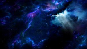 Nebula Starlight Purple HD wallpaper thumb