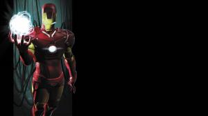 Iron Man Black HD wallpaper thumb