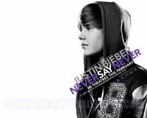 Justin Bieber, Famous Singer, Handsome, Black and White, Celebrity, Young Man wallpaper thumb