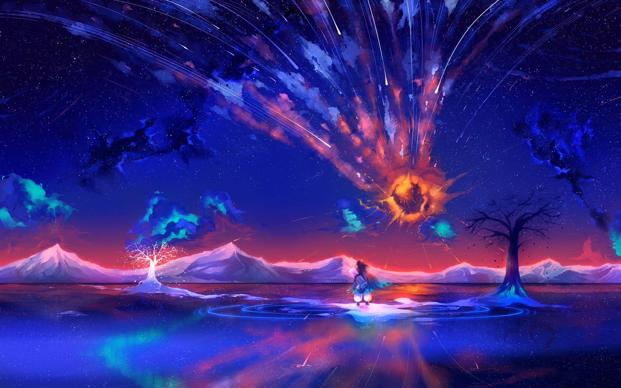 Anime, Nature, Explosion wallpaper | anime | Wallpaper Better