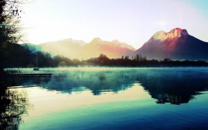 Mountain, Lake, Reflection wallpaper thumb