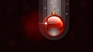 Vector Graphics Holidays Christmas Balls wallpaper thumb