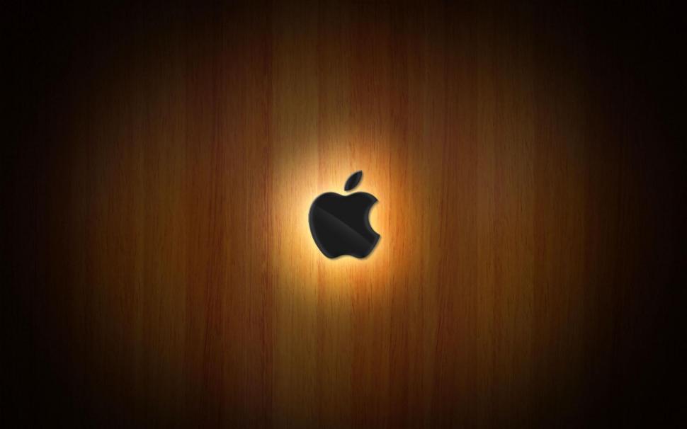 Wooden Glow of Apple wallpaper,glow HD wallpaper,apple HD wallpaper,wooden HD wallpaper,1920x1200 wallpaper