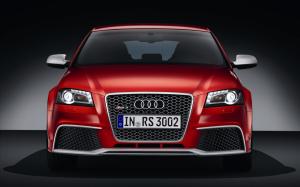 Audi RS3, Front View, Red Car, Automobile wallpaper thumb