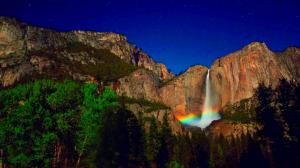 Yosemite At Starry Night wallpaper thumb