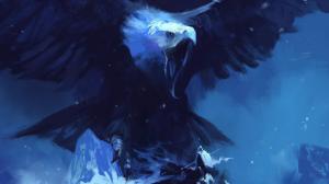 Blue eagle wallpaper thumb