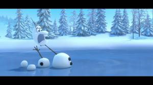 Olaf in Frozen Movie wallpaper thumb
