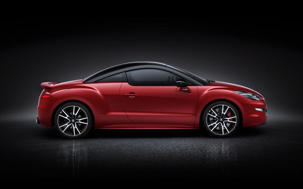 Red Car, Peugeot RCZ, Side View wallpaper,red car HD wallpaper,peugeot rcz HD wallpaper,side view HD wallpaper,2560x1600 wallpaper