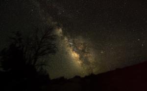 Night Stars Galaxy Milky Way HD wallpaper thumb