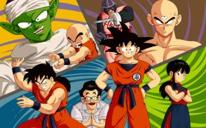 Dragon Ball Z, Piccolo, Krillin, Chi-Chi, Yamcha, Tien Shinhan wallpaper thumb