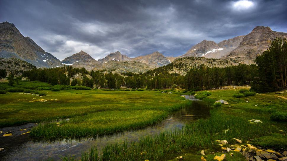 Inyo National Forest, California, USA, trees, grass, mountains, clouds wallpaper,Inyo HD wallpaper,National HD wallpaper,Forest HD wallpaper,California HD wallpaper,USA HD wallpaper,Trees HD wallpaper,Grass HD wallpaper,Mountains HD wallpaper,Clouds HD wallpaper,3840x2160 wallpaper