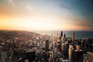 Chicago, city, sea, architecture, skyline wallpaper thumb