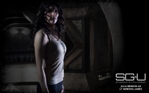 Julia Benson in Stargate Universe wallpaper thumb