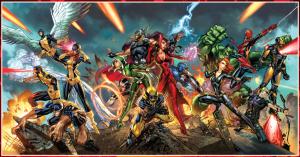 Wolverine, Thor, Captain America, Black Widow, Iron Man, Hawkeye, Hulk, Spider-Man, X-Men, Rogue wallpaper thumb