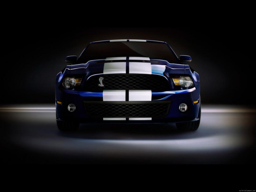 Blue and White Mustang Shelby wallpaper,car HD wallpaper,mustang HD wallpaper,shelby HD wallpaper,1920x1440 wallpaper