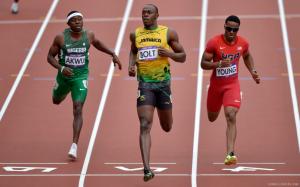Usain Bolt 200M Final Finishing wallpaper thumb