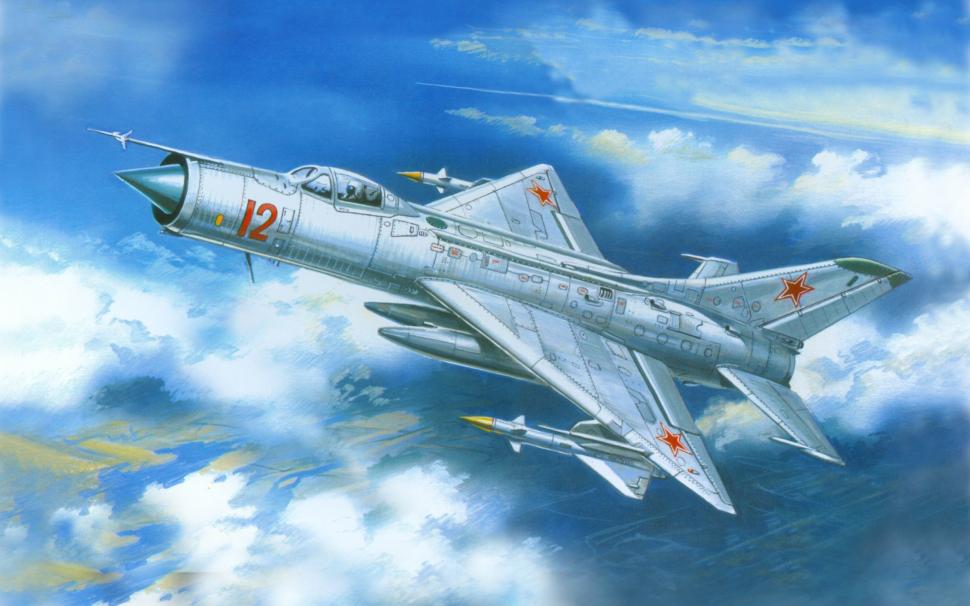 Air Forces, Aircraft, Sukhoi Su-11, Plane, Sky wallpaper,air forces HD wallpaper,aircraft HD wallpaper,sukhoi su-11 HD wallpaper,plane HD wallpaper,sky HD wallpaper,2560x1600 wallpaper