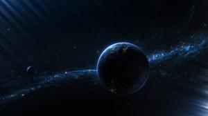 Space Planet  Widescreen wallpaper thumb