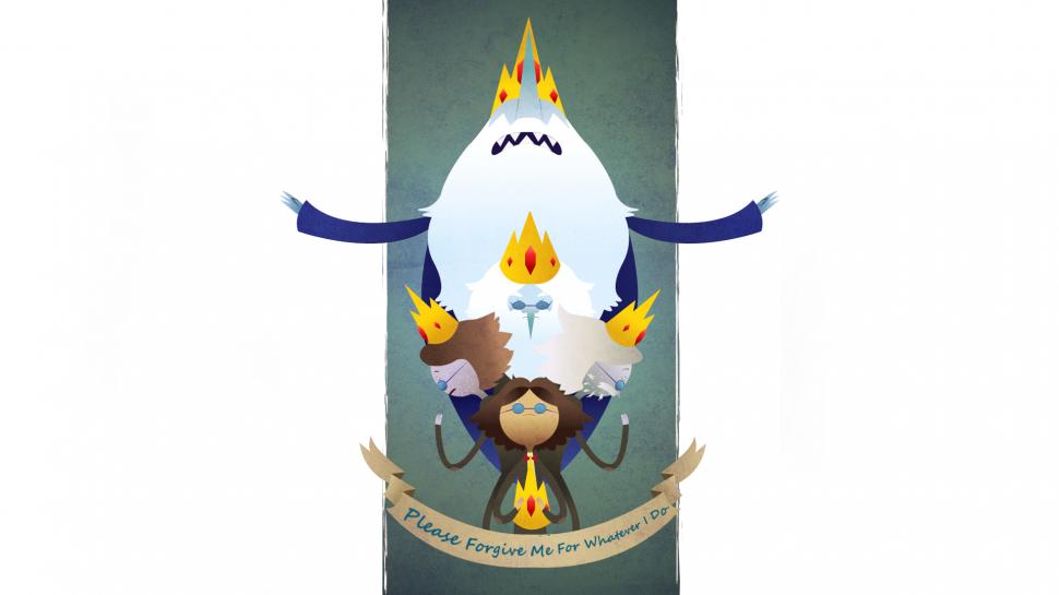 Adventure Time White Ice King HD wallpaper,cartoon/comic HD wallpaper,white HD wallpaper,ice HD wallpaper,adventure HD wallpaper,time HD wallpaper,king HD wallpaper,1920x1080 wallpaper
