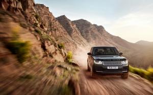 New Black Range Rover on Speed wallpaper thumb