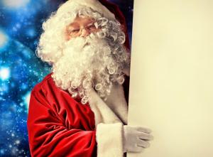santa claus, beard, glasses, christmas, holiday wallpaper thumb
