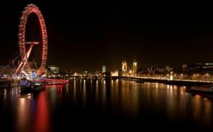 London Ferris Wheel wallpaper thumb