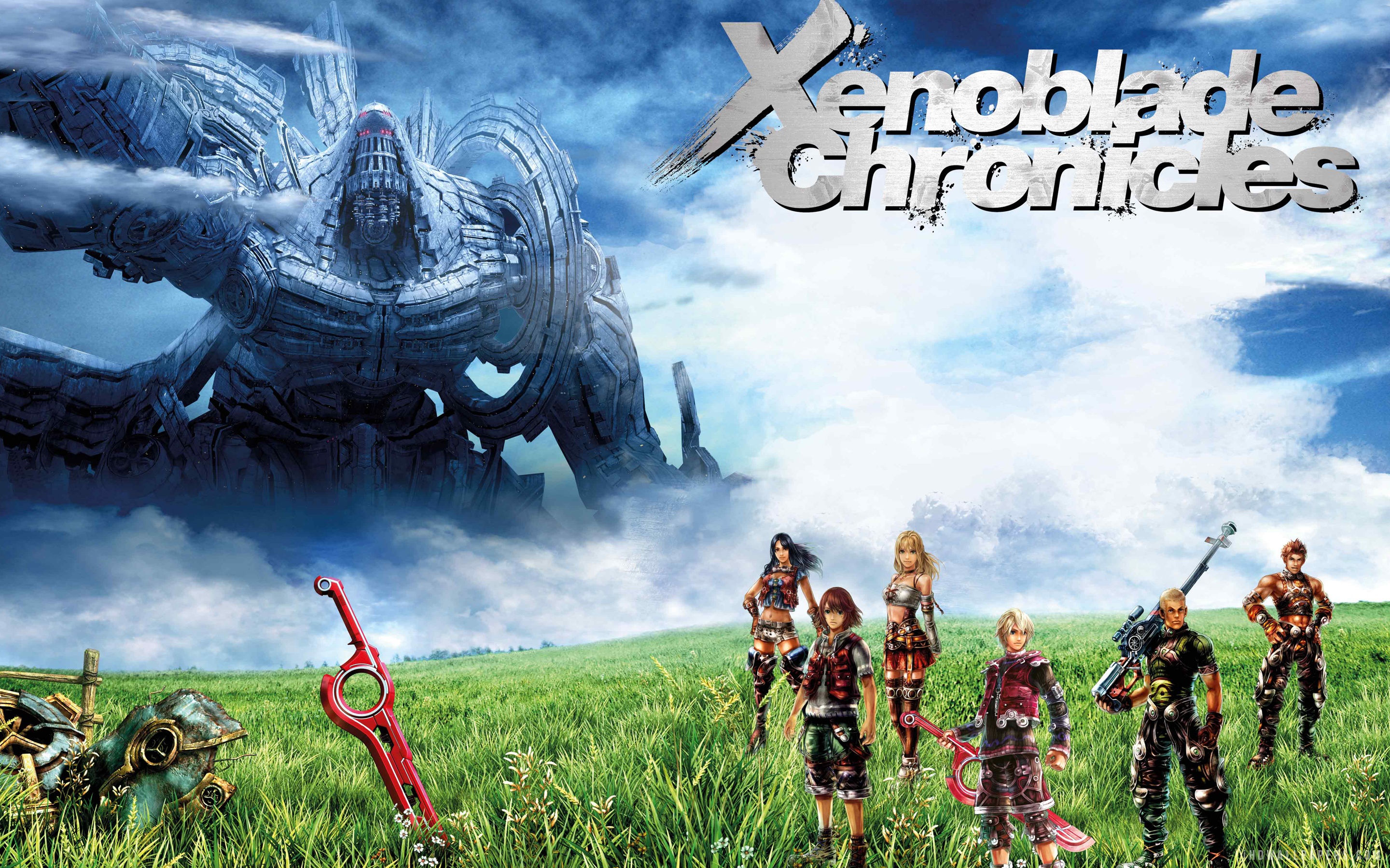 Xenoblade Chronicles Game Wallpaper Games Wallpaper Better