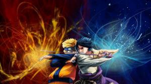 Sasuke And Naruto Anime Hd wallpaper thumb