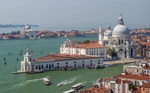 Italy, Rome, city, houses, sea, boats wallpaper thumb